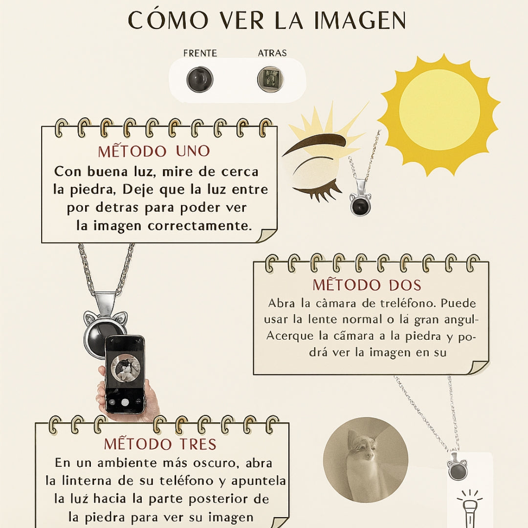 Collar de proyección personalizado